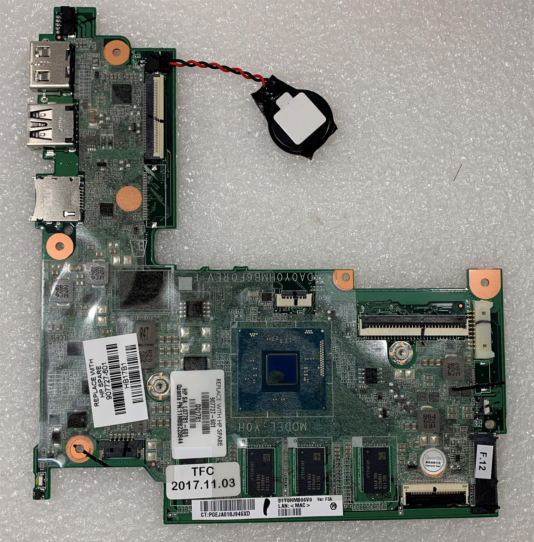 Hp stream 2025 11 motherboard