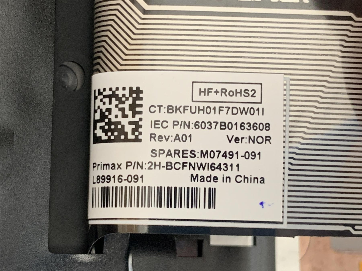 HP Zbook Firefly 15 G7 M07494-091 Norwegian Keyboard Norway Norse Palmrest NEW