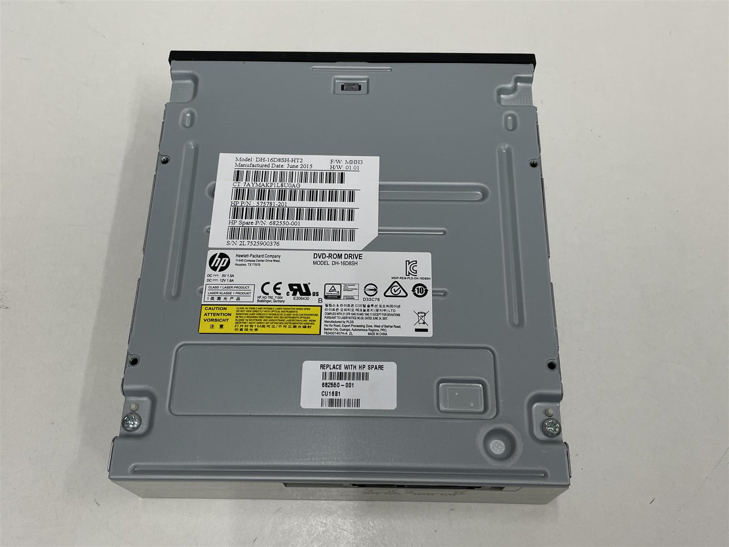 HP 682550-001 Optical DVD Drive DVD-ROM 16X SATA JB DTO HF