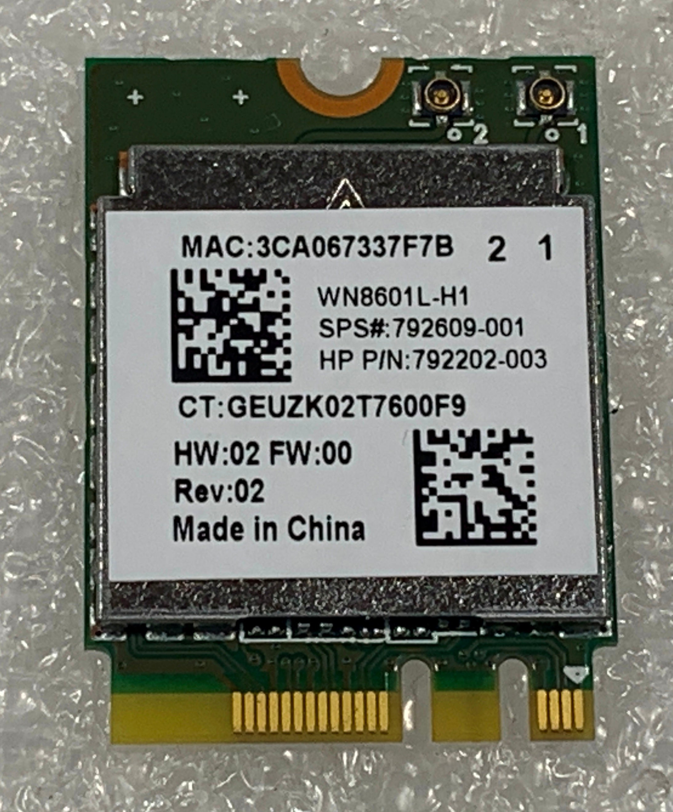 Wireless Cards WWAN Cards Etc