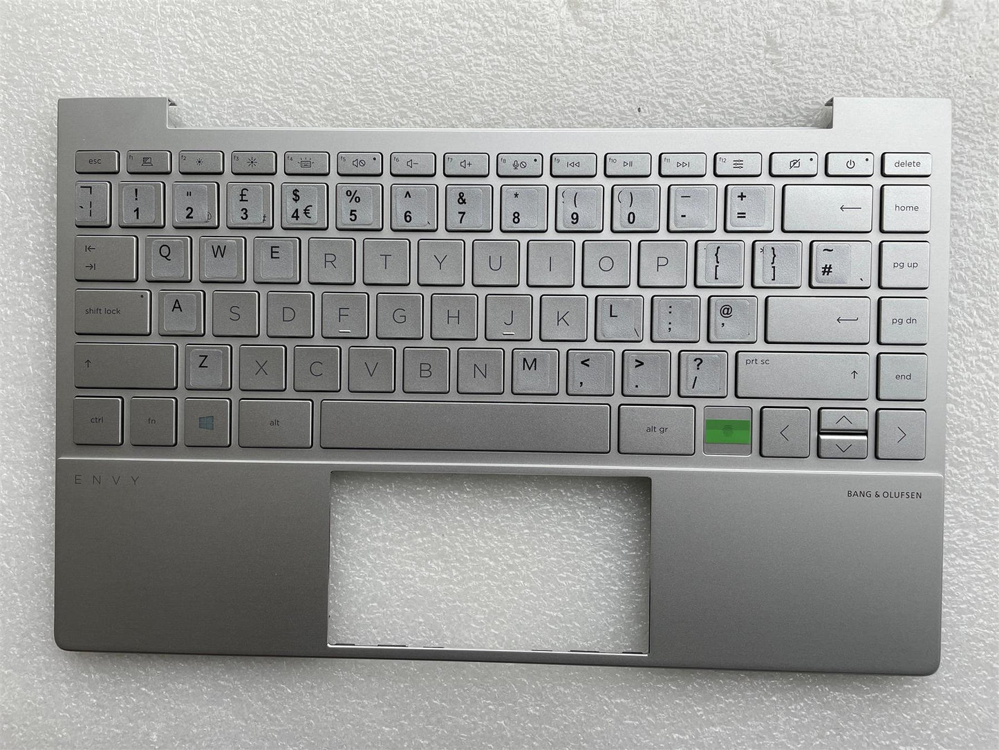 For HP ENVY 13-BA 13T-BA L98415-031 sending L98416-031 UK English Keyboard Palmrest With Stickers