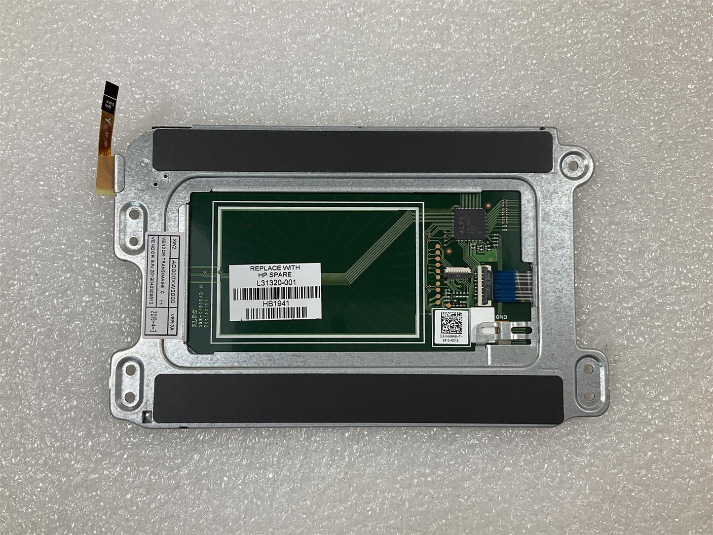 HP ZBook 17 G5 G6 L31320-001 Touchpad Mouse 6 Button Buttons Board Genuine NEW