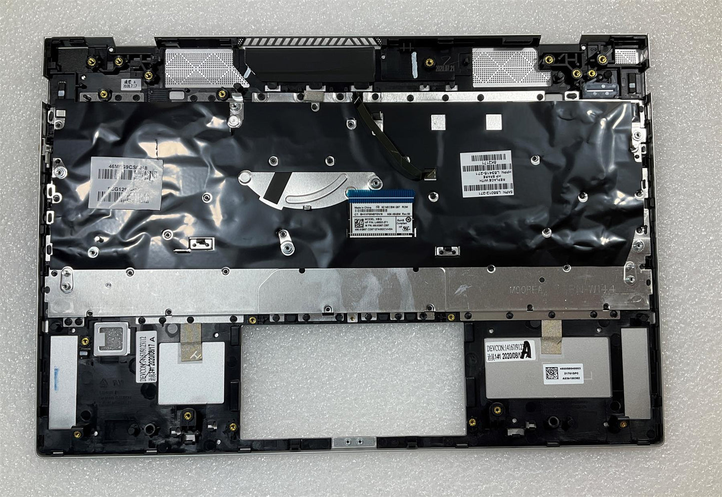 HP ENVY 13-AQ 13T-AQ L55012-271 L53415-271 Romanian Romen Keyboard Palmrest NEW