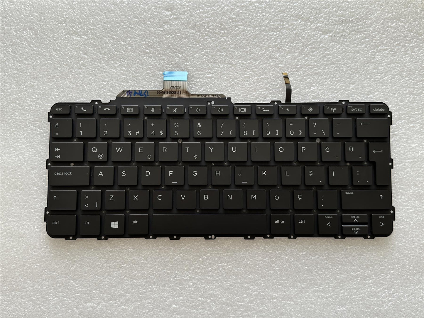 For HP EliteBook Folio G1 850915-141 Turkish Turkce Backlight Keyboard NEW