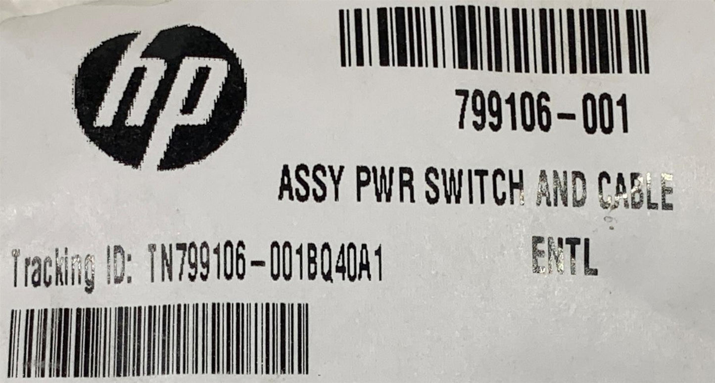 HP ProDesk 400 G3 Micro Tower Business 799106-001 Power Button Switch NEW