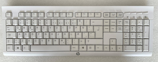 For HP 230 C2710 M7P30AA#A2M White USB Keyboard Only Iceland NEW