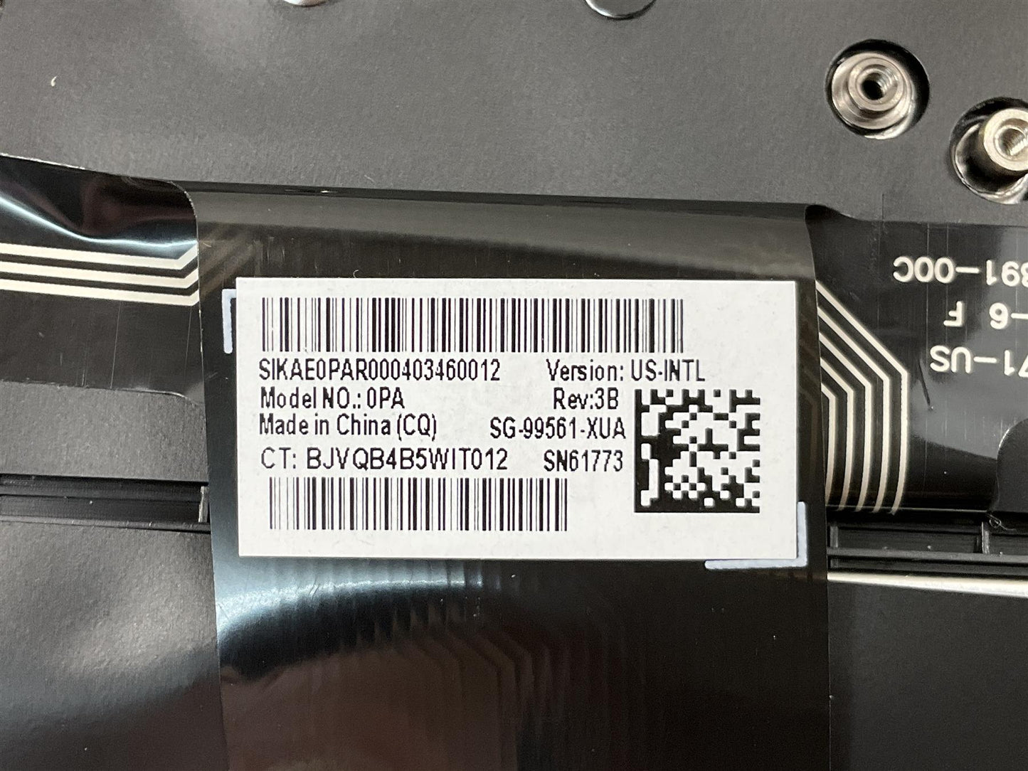 For HP 14-DQ 14-FQ N21367-B31 M03796-B31 int. English US Keyboard Palmrest NEW
