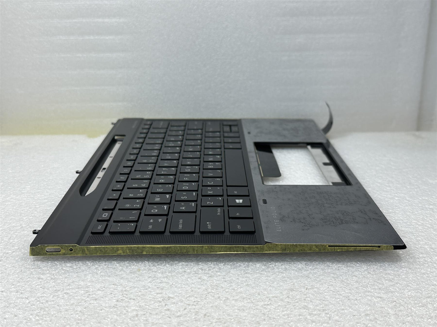 For HP Elite Folio 13.5 inch 2-in-1 M35264-171 Arabic Arabia Palmrest Keyboard