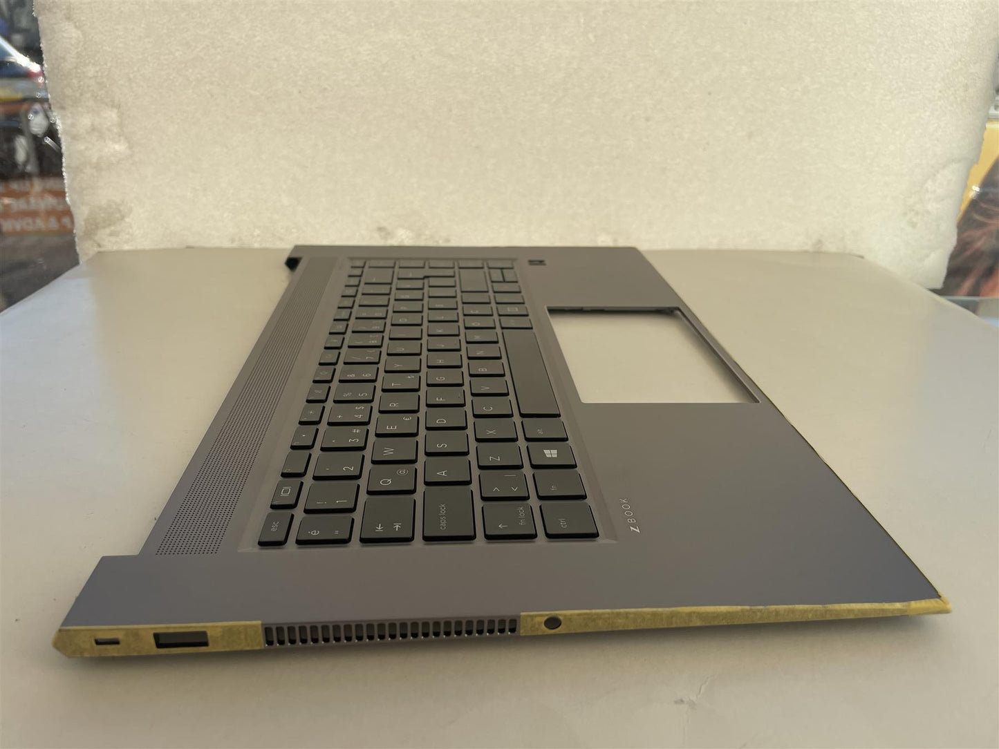 For HP HP ZBook Studio G8 M14608-141 Palmrest Top Cover Keyboard Turkish Tr NEW - We are sending M14609-141