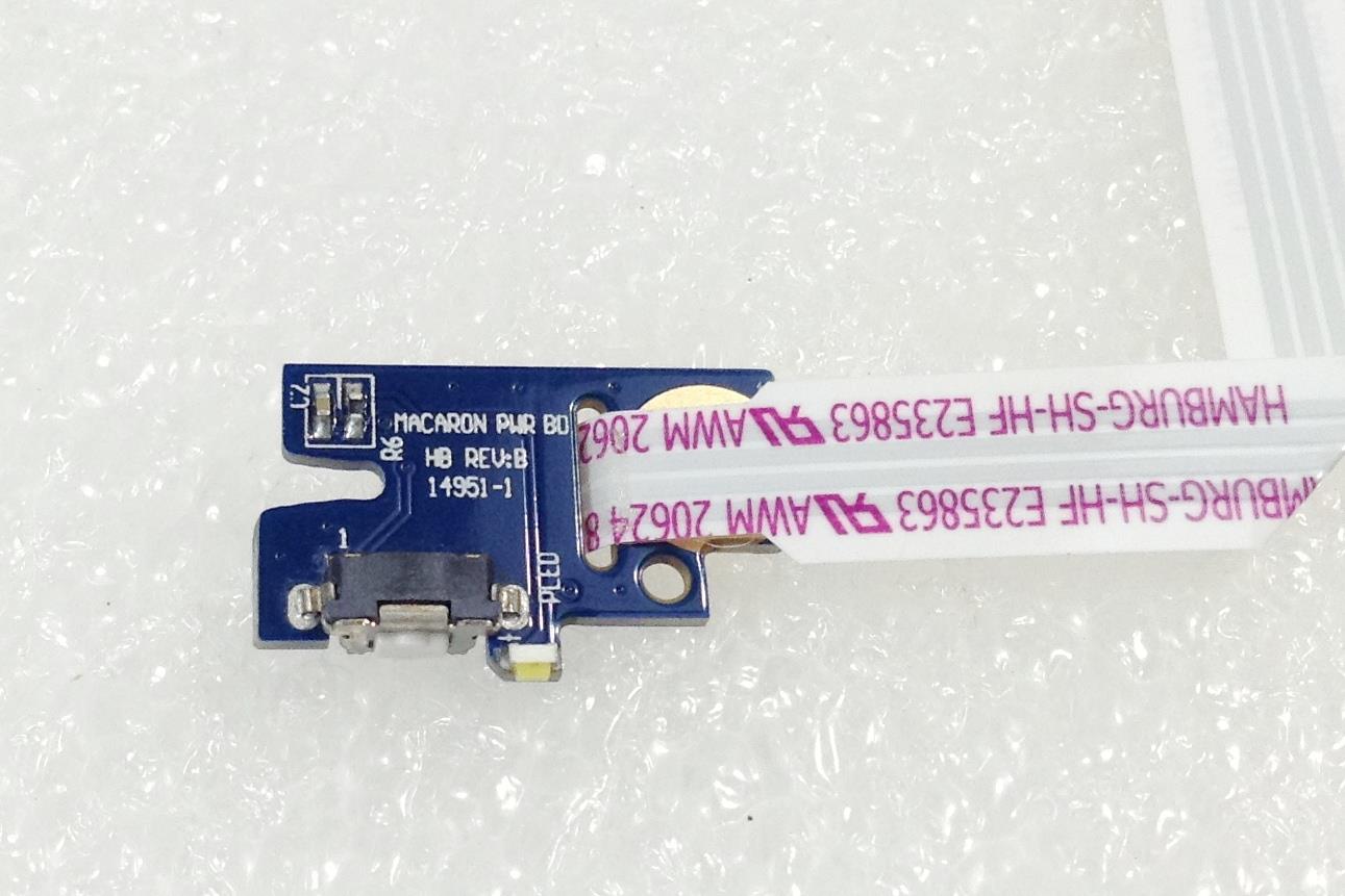 HP Pavilion x360 models 809546-001 Power Button Board and Cable Genuine Original NEW