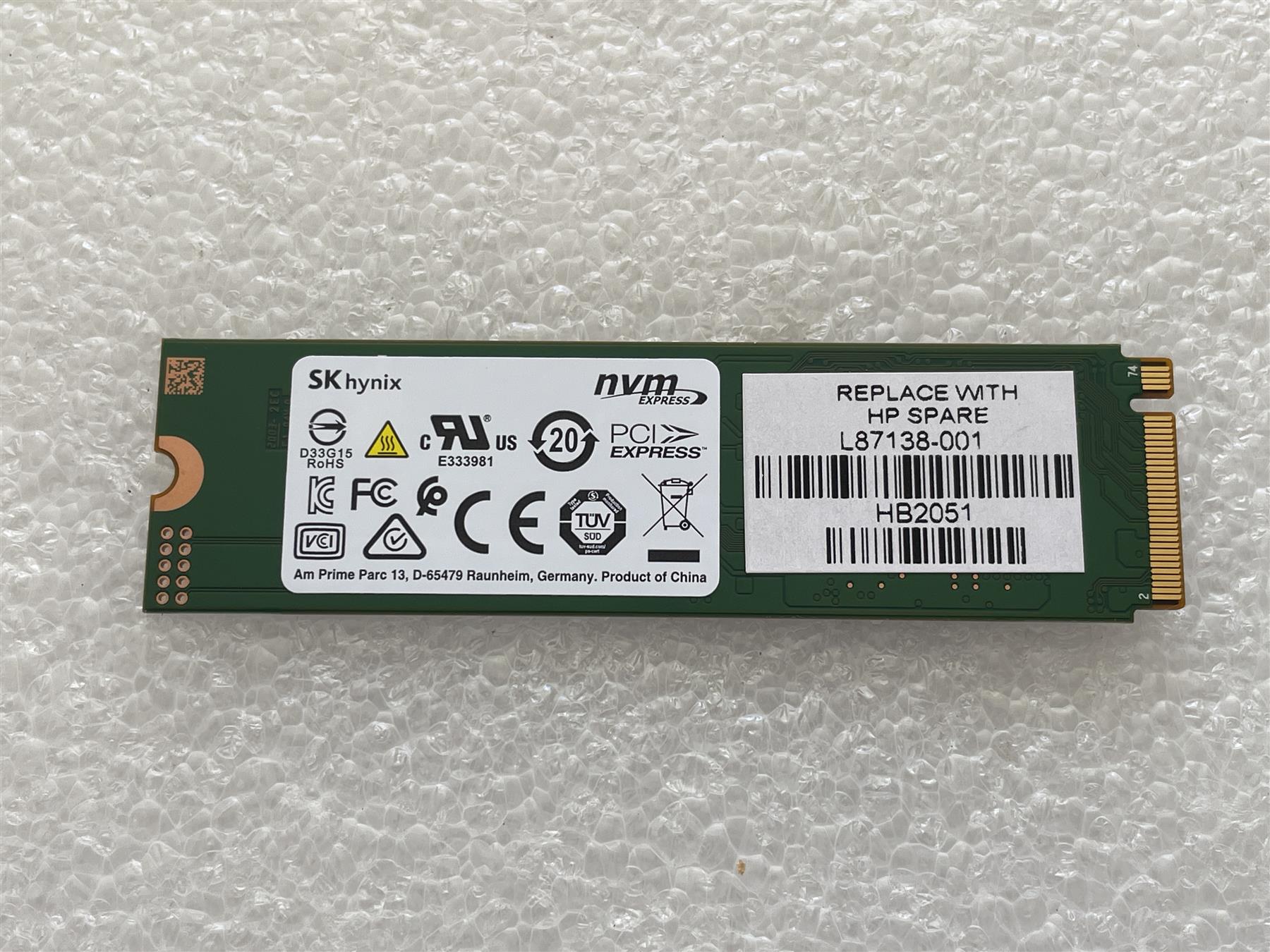 SK Hynix 512GB NVMe M.2 2280 PCIe SSD 2024 Drive