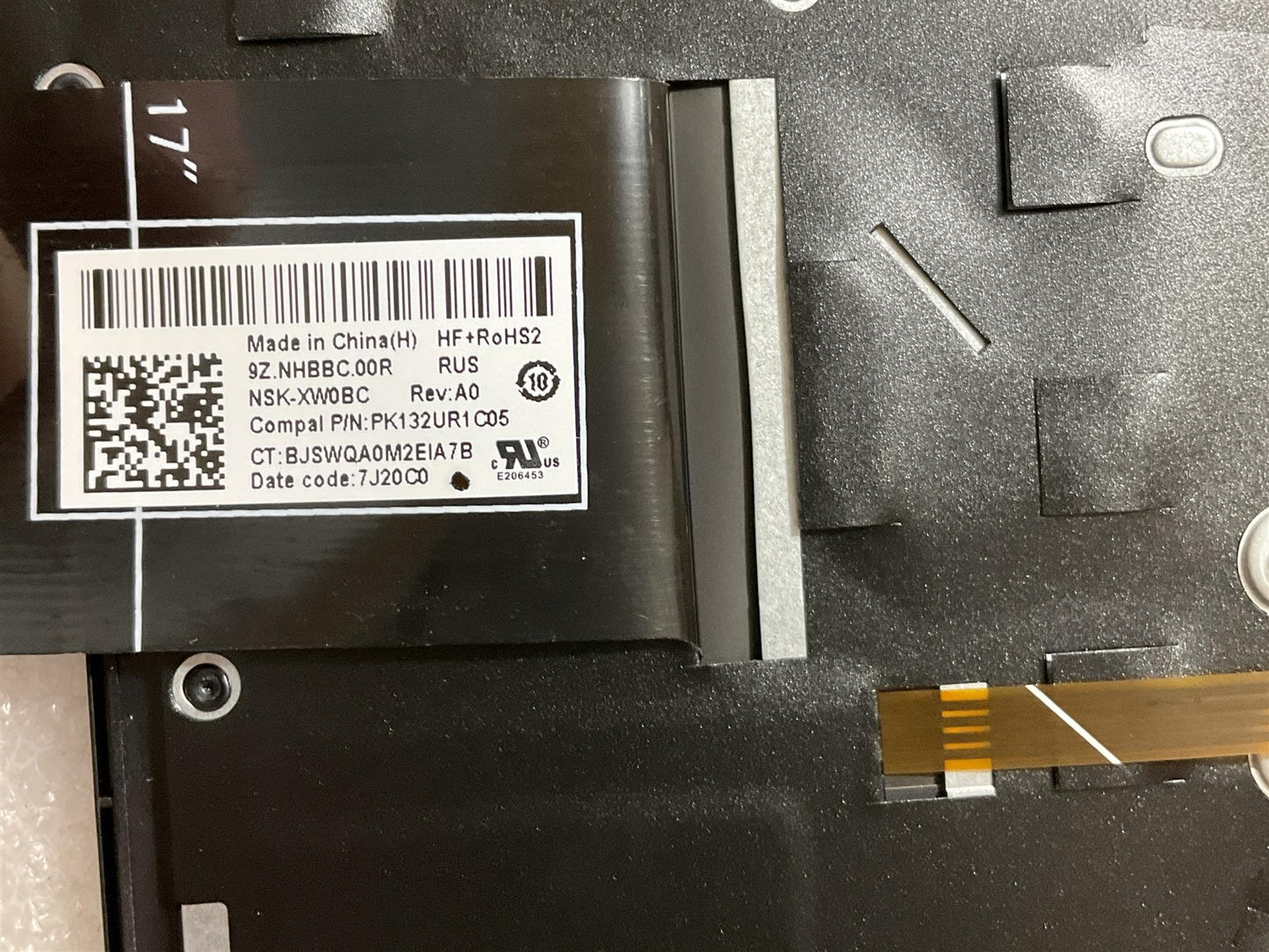 HP Envy X360 15-EE L97031-251 L93119-251 Russian Russ Keyboard Palmrest NEW