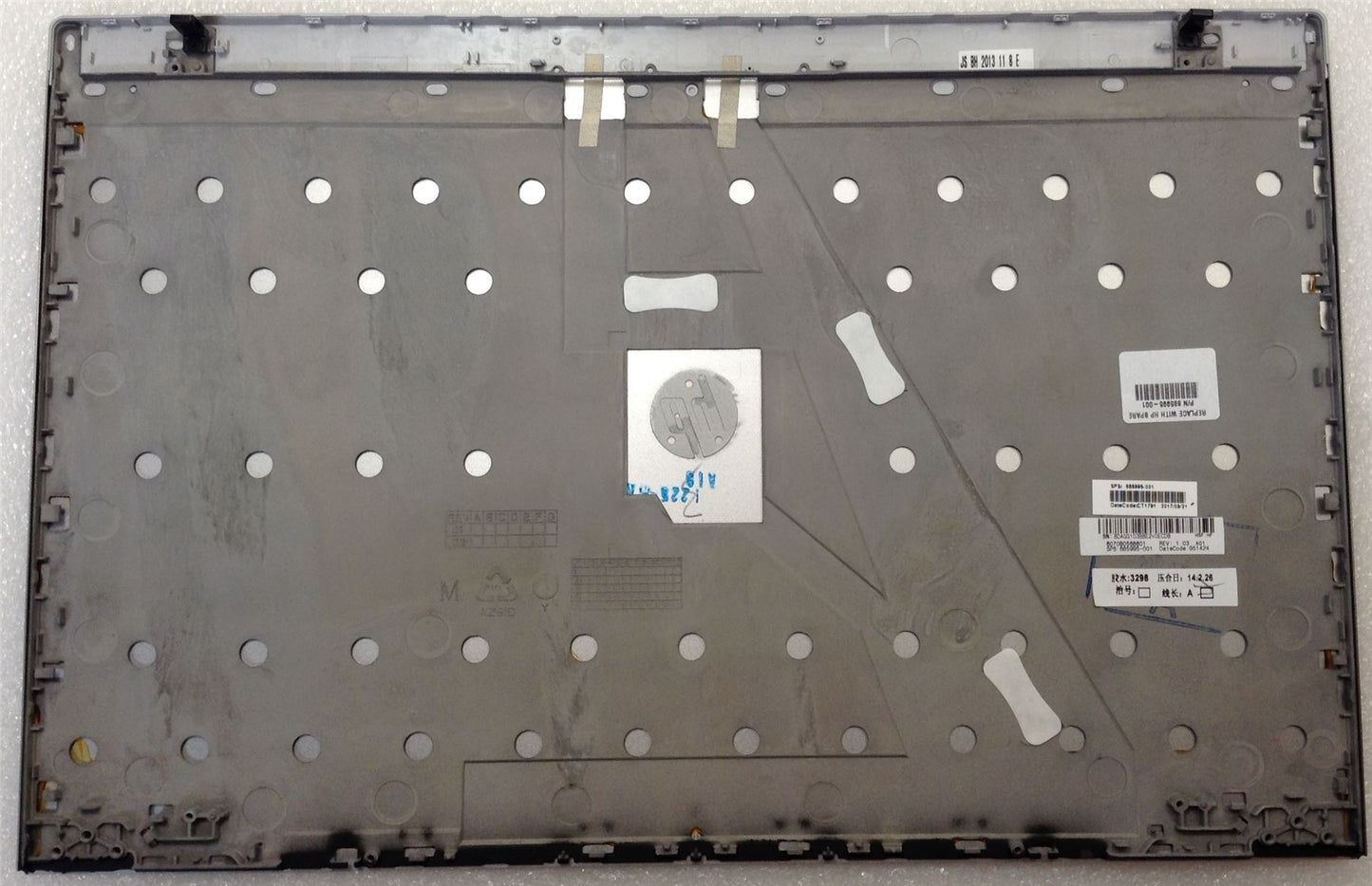 HP EliteBook 8470p PCNB ICC: PFBC11ALB002 LCD LED Back Cover LED LCD Screen Display Back Top Cover NEW