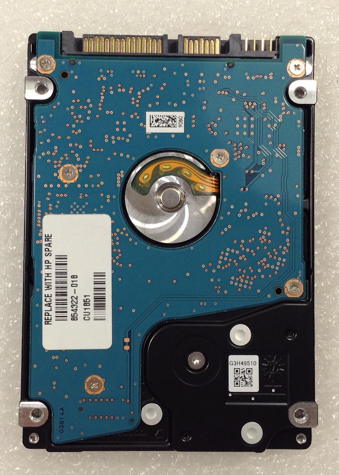 HP SPT AIO 854322-012 1TB SSHD Hybrid 2.5" 9.5mm 5400rpm HDD Genuine Original