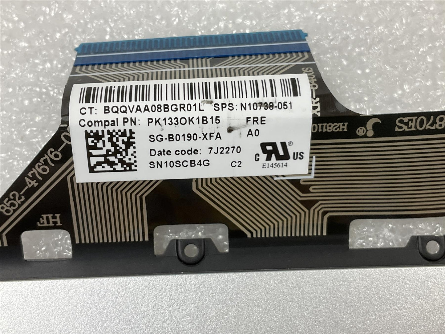 HP Spectre X360 14-EF N12612-051 N10738-051 France French FR AZERTY Keyboard NEW