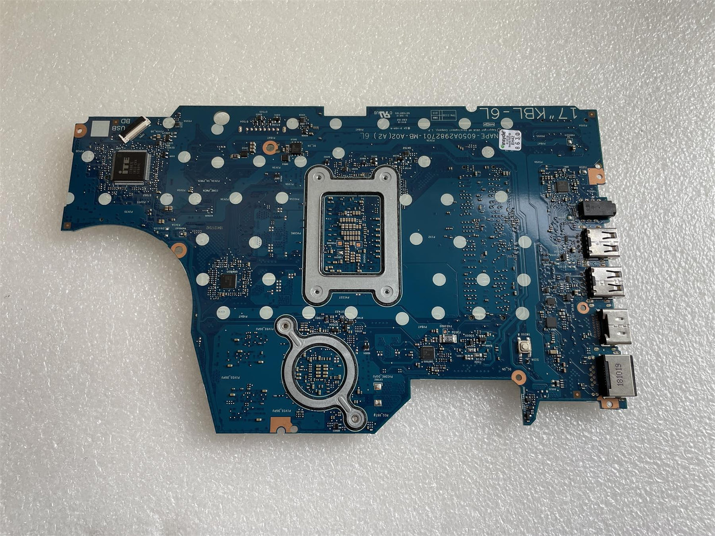 For HP 17-BY 17G-CR 17Q-CS Motherboard L25439-001 L22744-001 DSC Intel i3-7020U