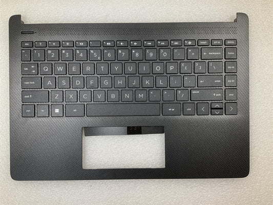 For HP 14-DQ 14-FQ N21367-B31 M03796-B31 int. English US Keyboard Palmrest NEW