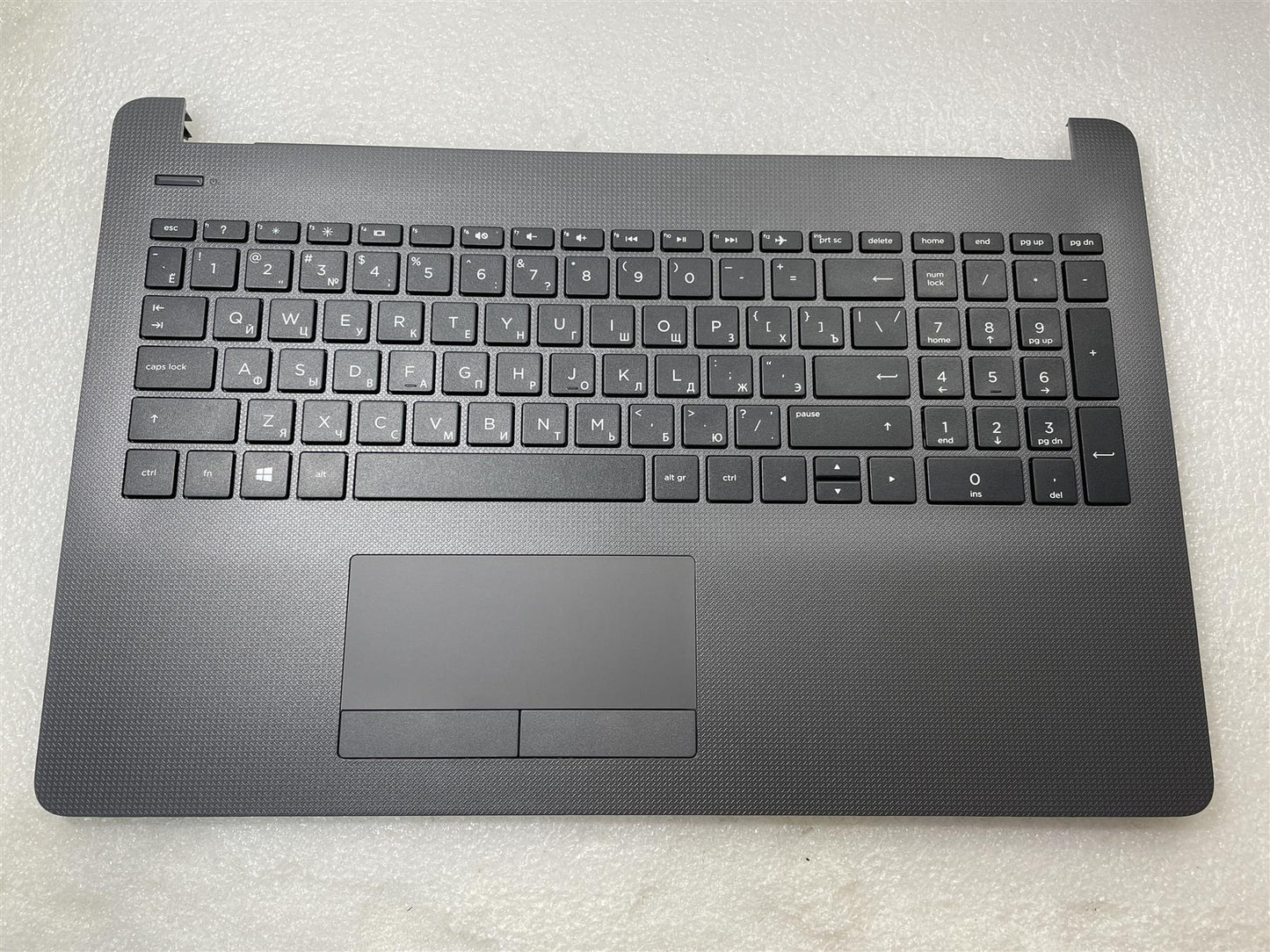 For HP 255 250 G6 929906-251 Russian Russ Palmrest Keyboard Top Cover NEW