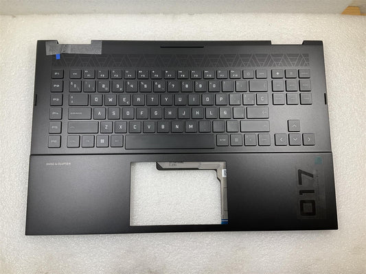 For HP OMEN 17-CK M73744-071 M57142-071 Spanish Palmrest Keyboard 4 Zone RGB NEW