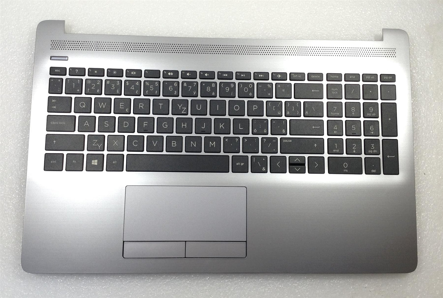 HP 255 G7 Notebook PC L50001-FL1 Palmrest Keyboard Czech Slovakia NEW Genuine