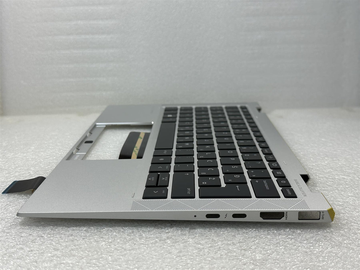 For HP EliteBook x360 1030 G8 M45819-BA1 Slovenian Palmrest Keyboard Top Cover