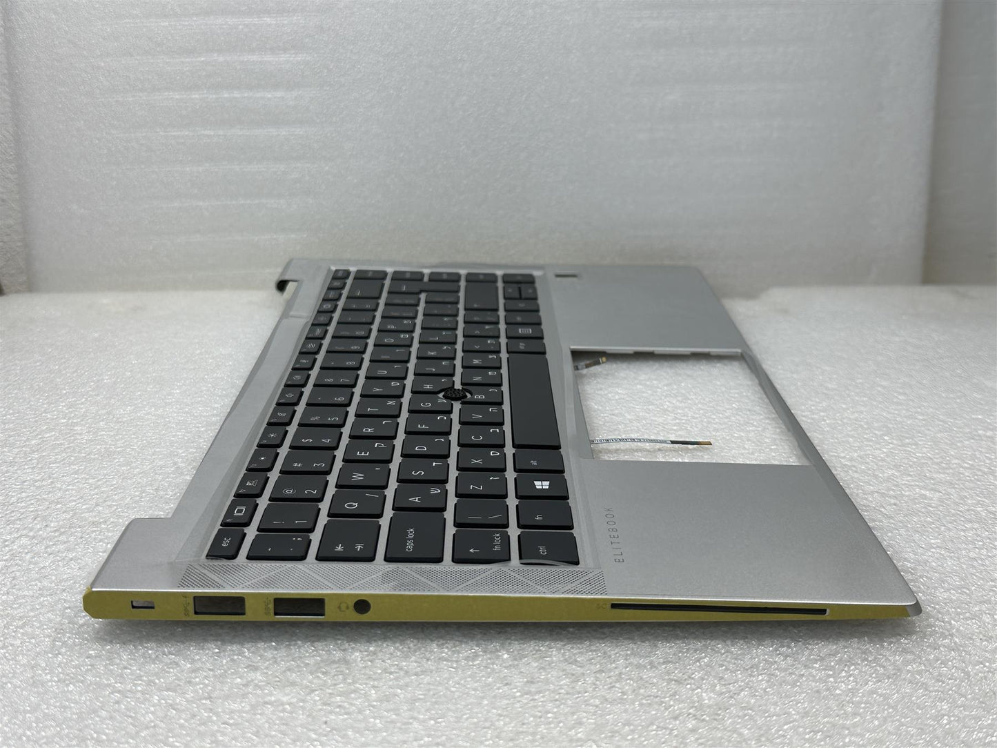 For HP EliteBook 840 Aero G8 M51617-BB1 Hebrew Palmrest Keyboard Top Cover NEW