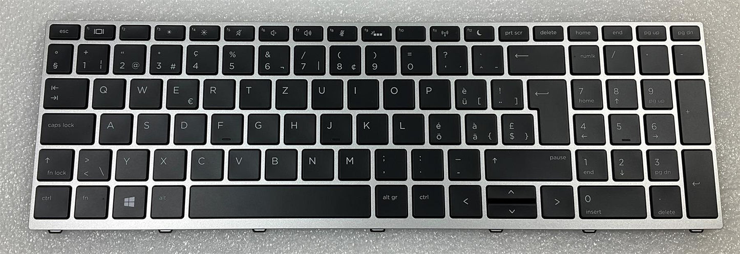 HP ProBook 650 G4 G4 L09593-BG1 L00739-BG1 Swiss Switzerland Backlight Keyboard