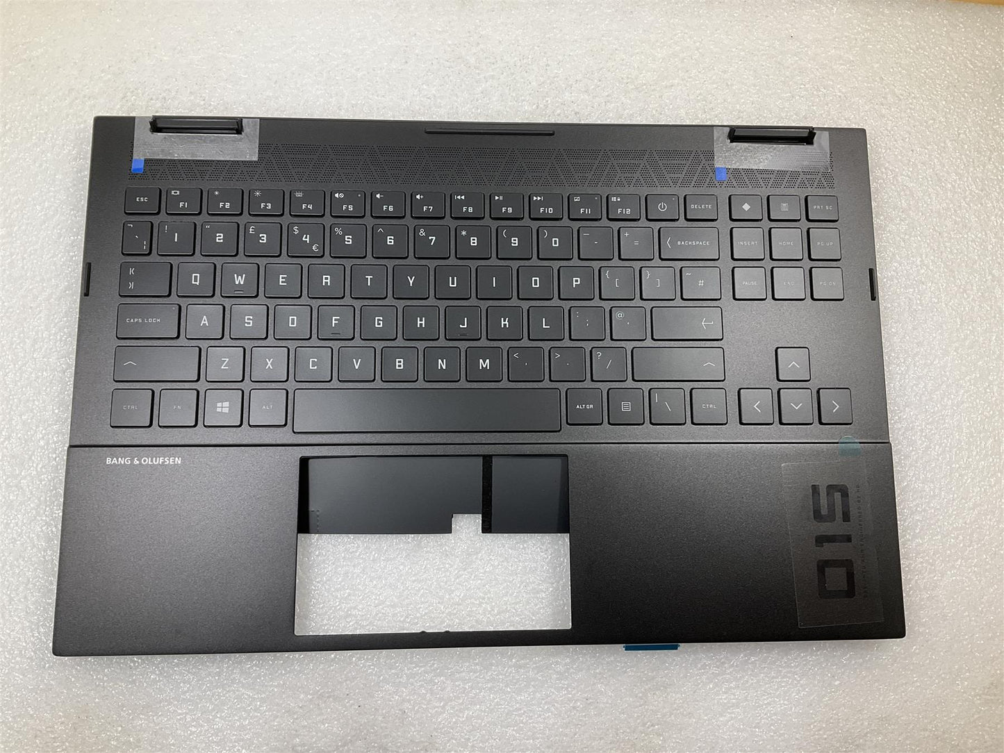 For HP OMEN 15T-EK 15-EK M45525-031 M44657-031 UK English Palmrest Keyboard NEW (Compatible with M45525-001 M44657-001 Layout is UK English )