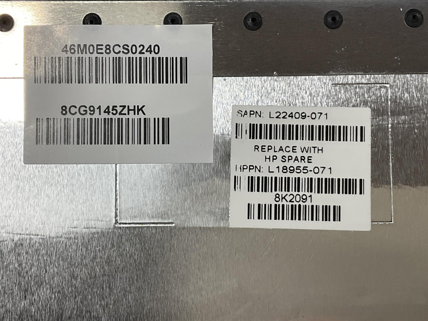 HP Pavilion 14-CD 14-DD L22409-071 L18955-071 Spain Spanish ES Keyboard Palmrest