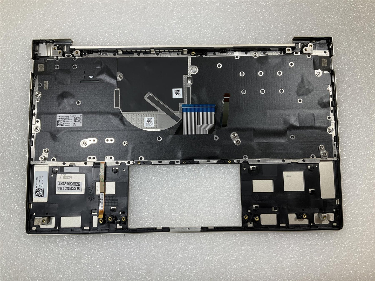 HP Envy 13-BA 13T-BA L98418-171 L96804-171 Arabic English Keyboard Palmrest NEW