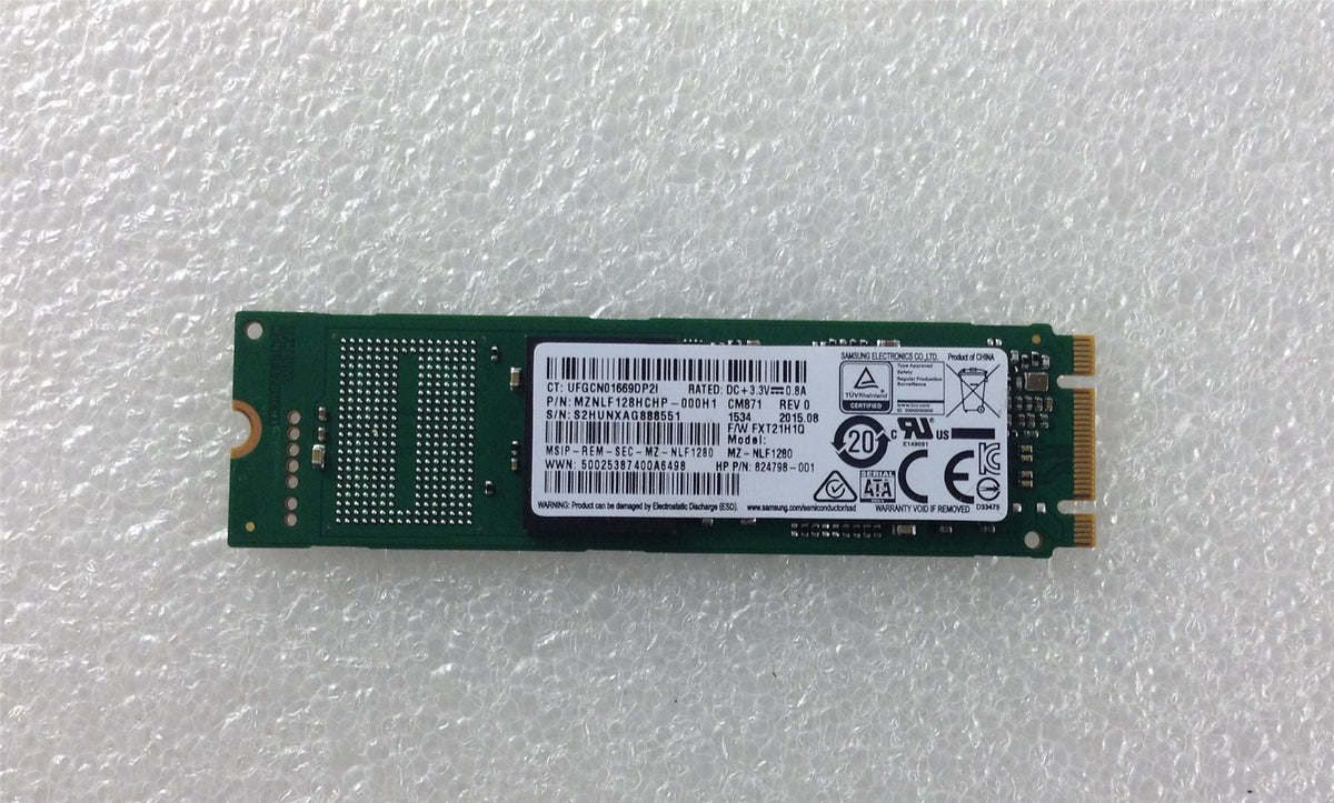 HP Spectre x2 12 a050na m.2 SSD 128GB Solid State Drive MZ-NLF1280 MZNLF128HCHP