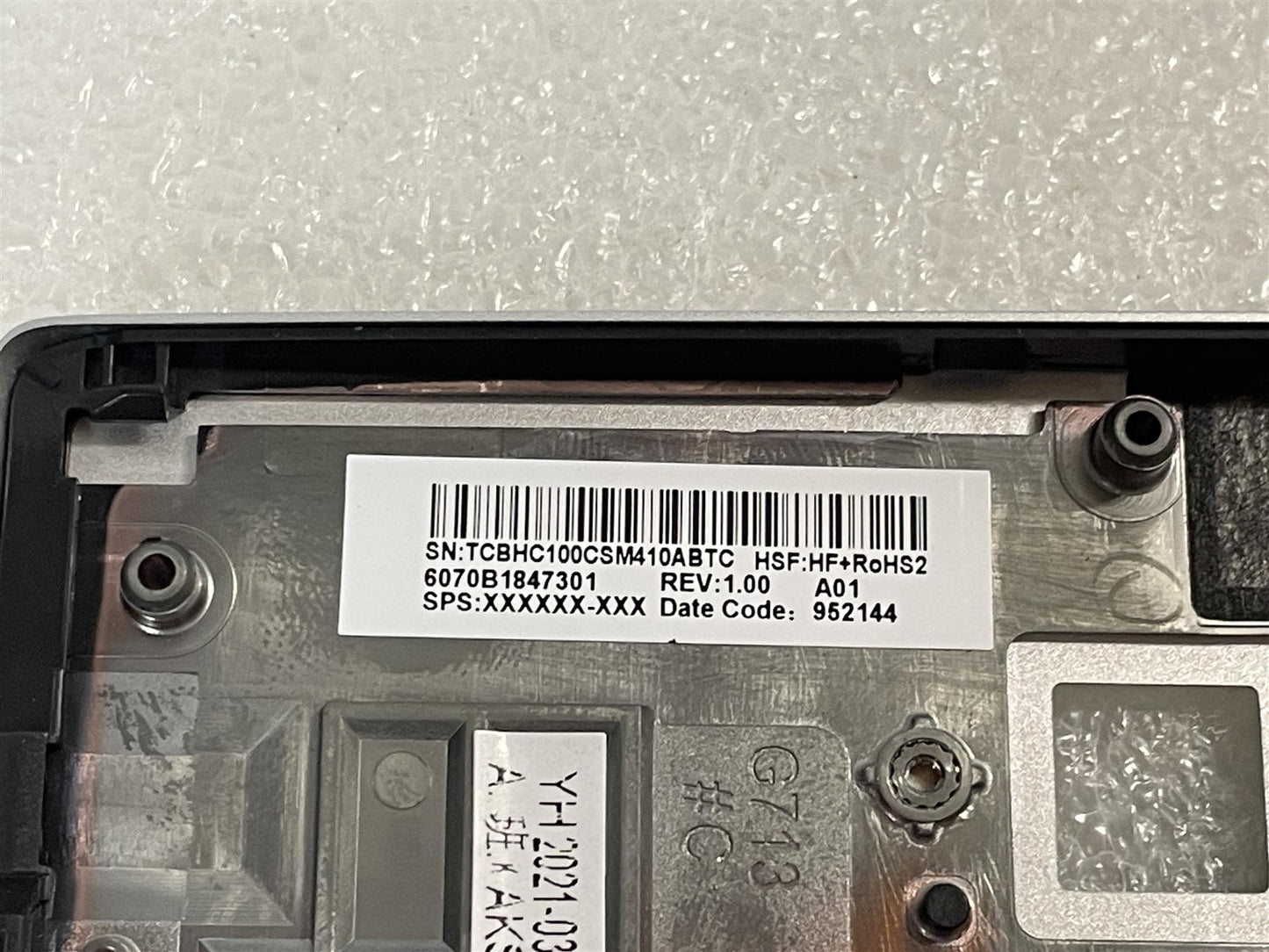 For HP EliteBook 830 G8 Russian Russ M36415-251 Palmrest Keyboard Top Cover - We are sending M36414-251