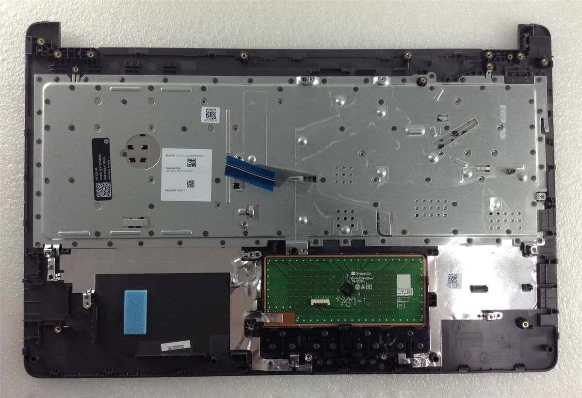 HP 255 250 G6 3KX70ES PalmRest Touchpad Keyboard UK Top Case Cover AM204000100 929906-031