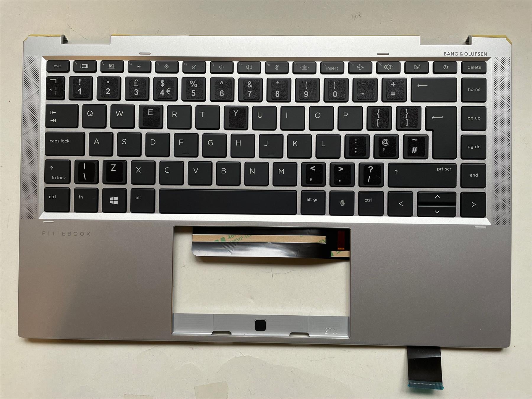 HP EliteBook x360 1040 G8 M46734-031 English UK Palmrest Keyboard STIC