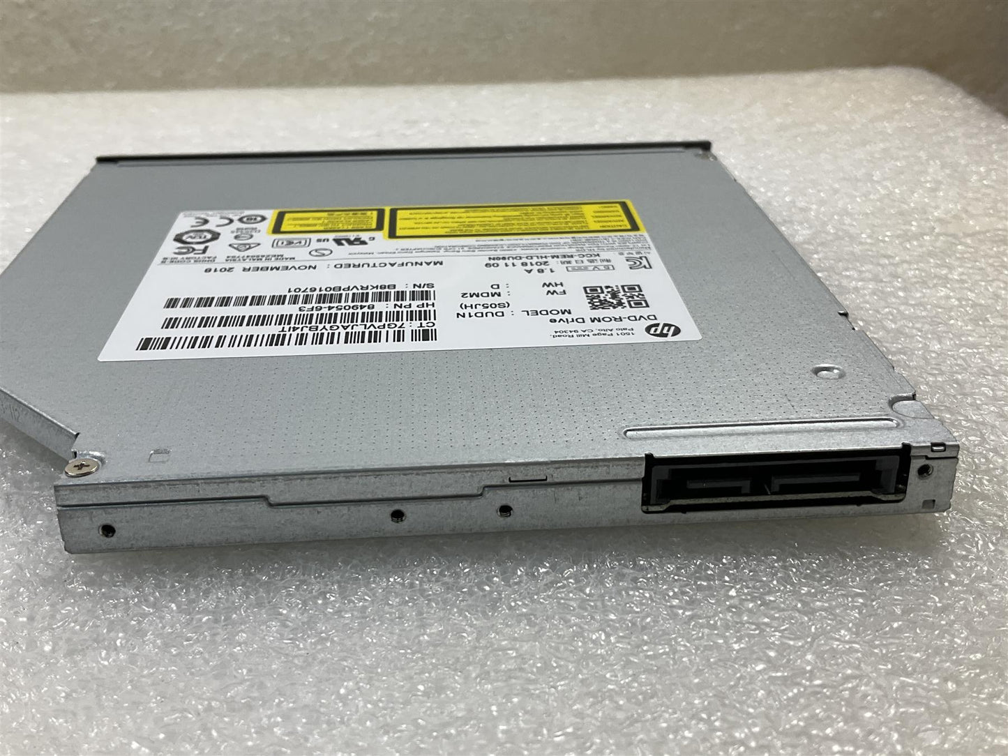 For HP 762432-200 OPTICAL DUD1N DVD-ROM SATA 12.7mm Optical Drive Genuine NEW