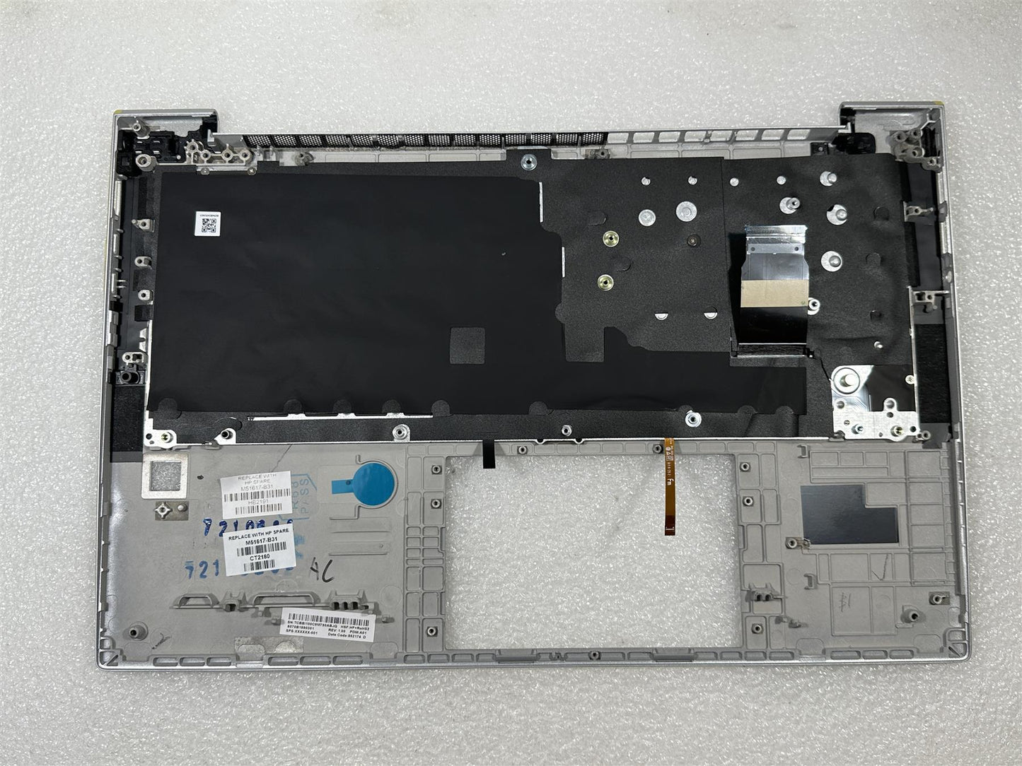 For HP EliteBook 840 Aero G8 M51617-B31 US English International and dutch Layout Palmrest Keyboard Top Cover