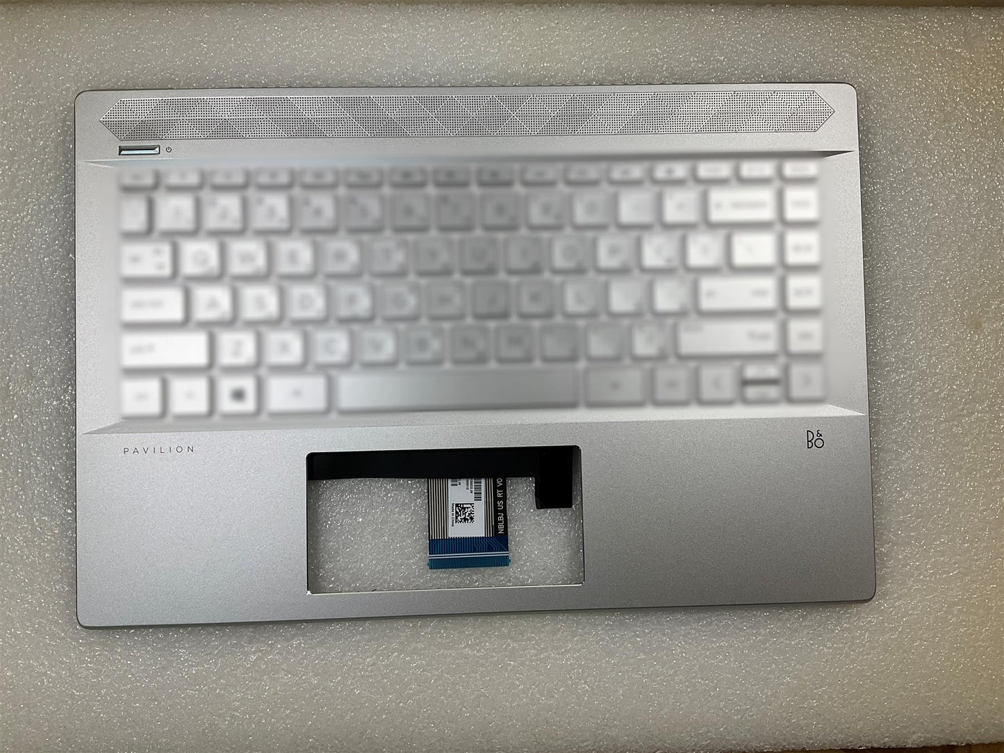 for HP Pavilion 14-CE L26428-031 L19195-031 Keyboard Palmrest UK English Sticker