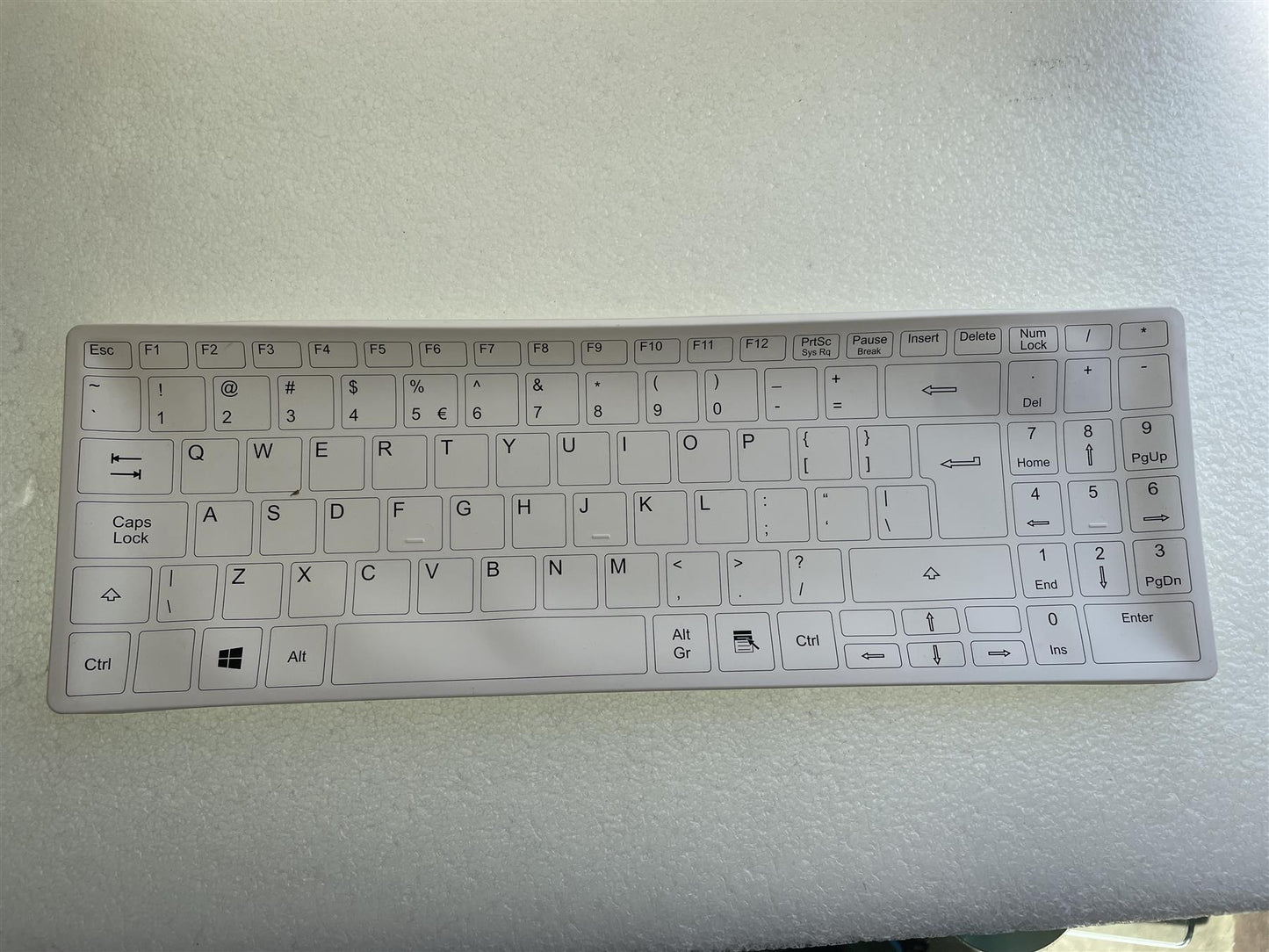 HP L20870-L31 Moonraker Healthcare Silicone Sanitary Keyboard English Overlay UK