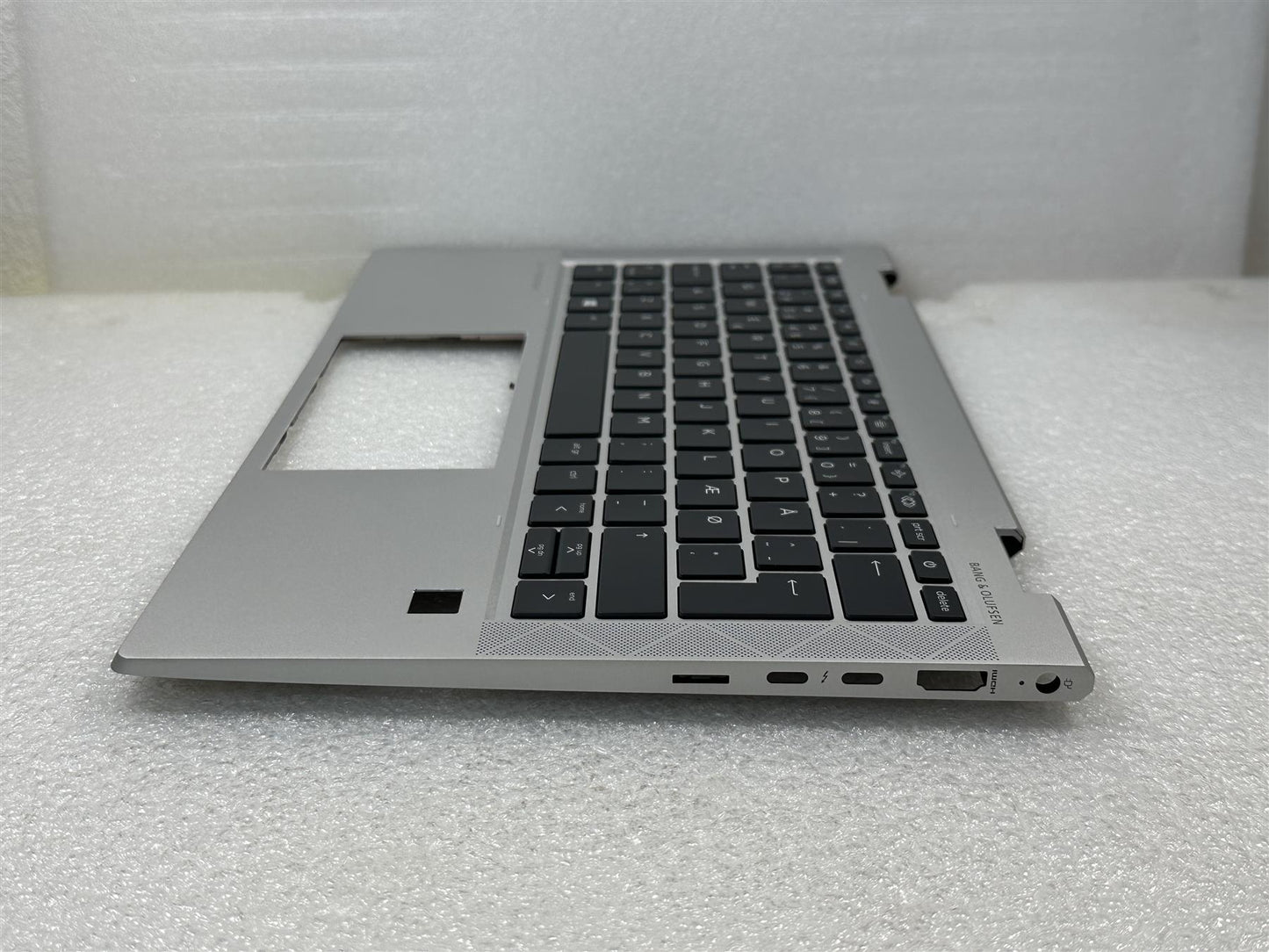 For HP EliteBook x360 830 G8 M46072-081 Danish Danca Palmrest Keyboard Top Cover