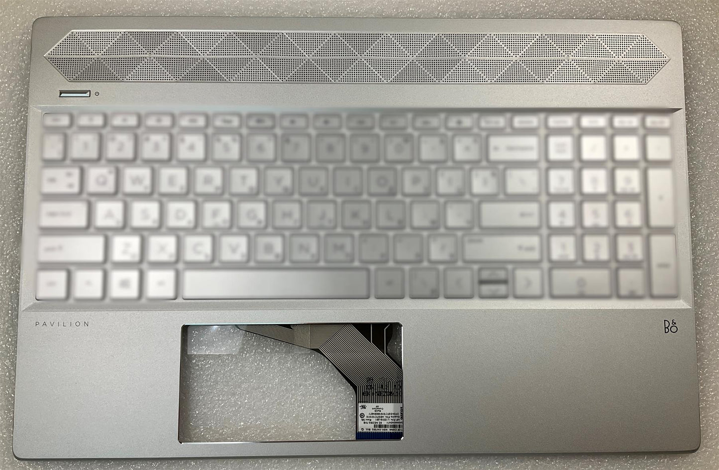 HP Pavilion 15-CS L40621-031 L35339-031 Keyboard Palmrest UK English + Stickers