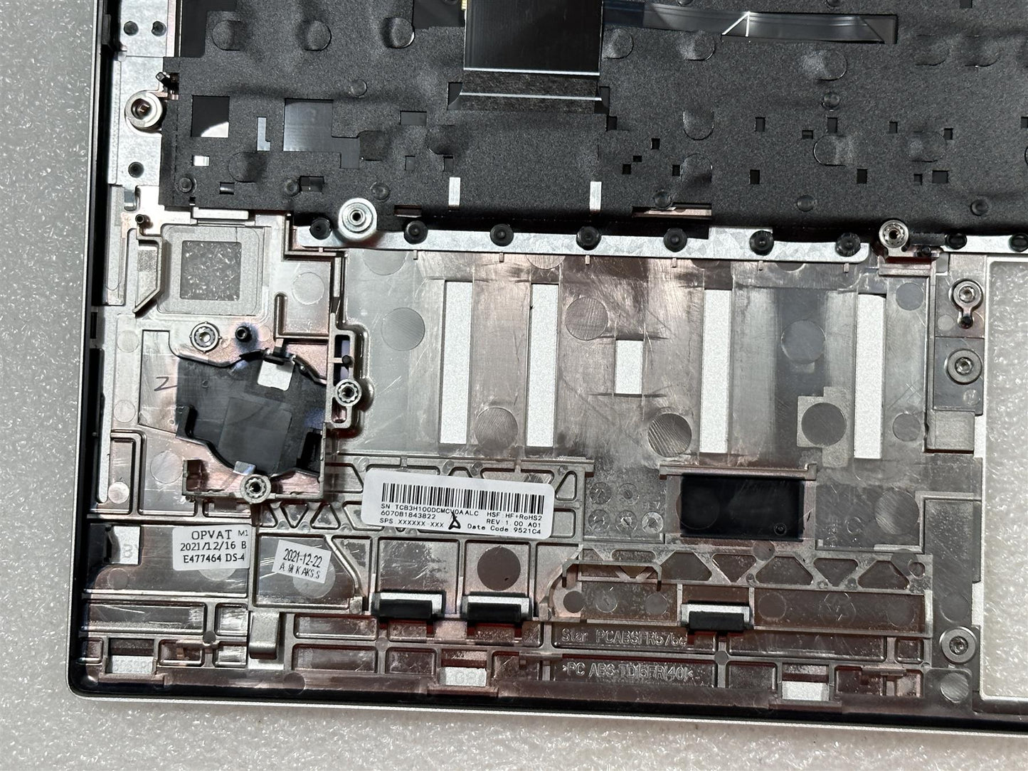 For HP EliteBook 855 G8 M53308-141 Turkish Turkey Palmrest Keyboard Top Cover