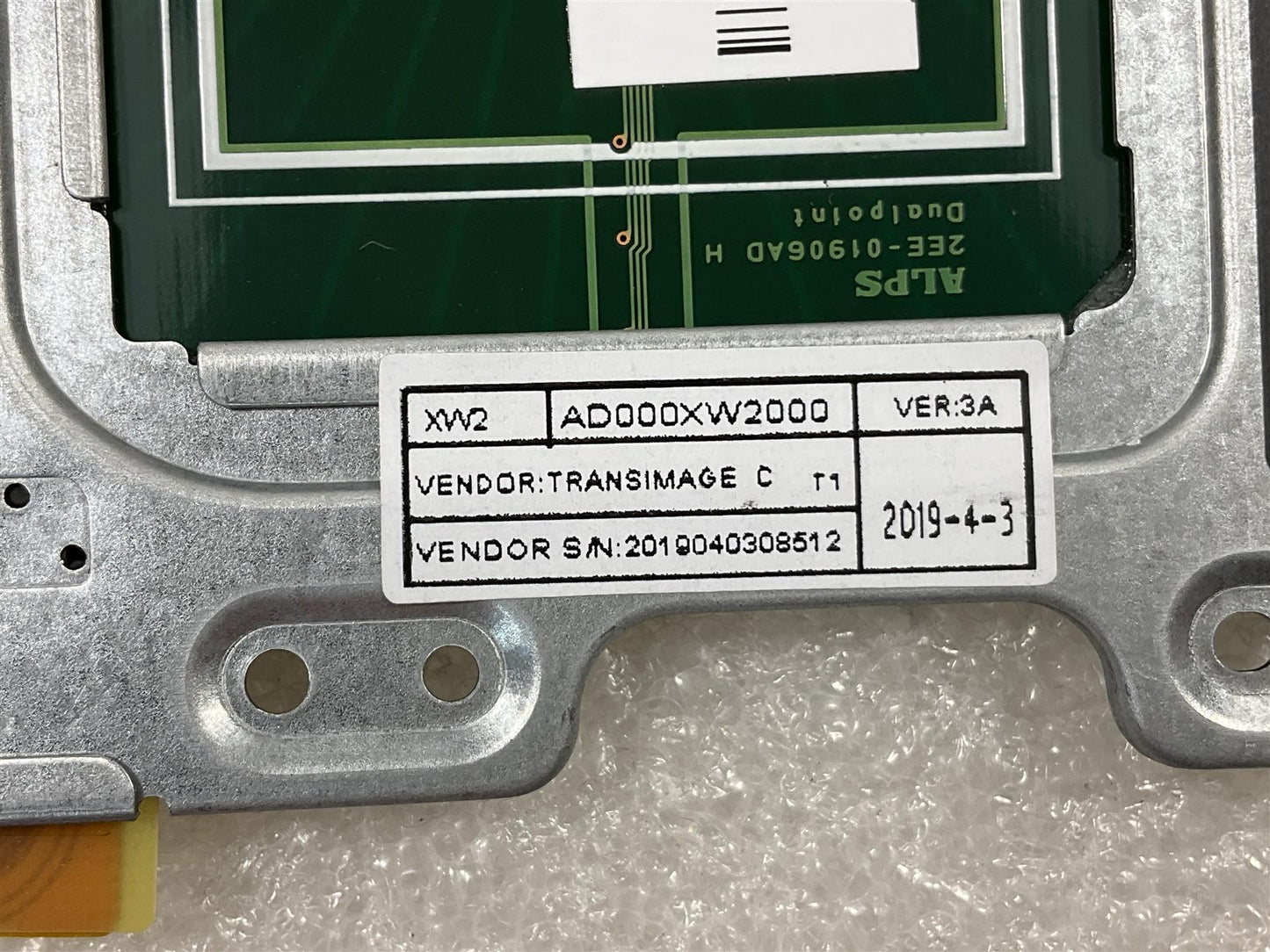 HP ZBook 17 G5 G6 L31320-001 Touchpad Mouse 6 Button Buttons Board Genuine NEW
