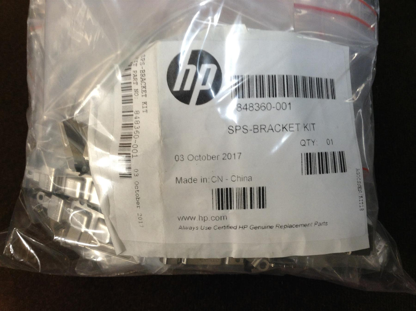 HP Zbook 17 G3 G4 promo 848360-001 852084-001 Brackets Metal Bracket Kit NEW