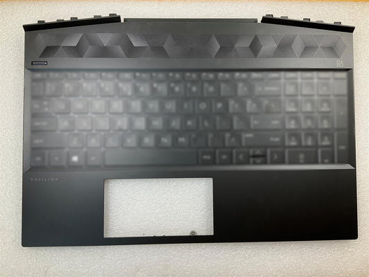 HP Pavilion 15-DK L58828-031 L57595-031 Keyboard Palmrest UK English + Stickers