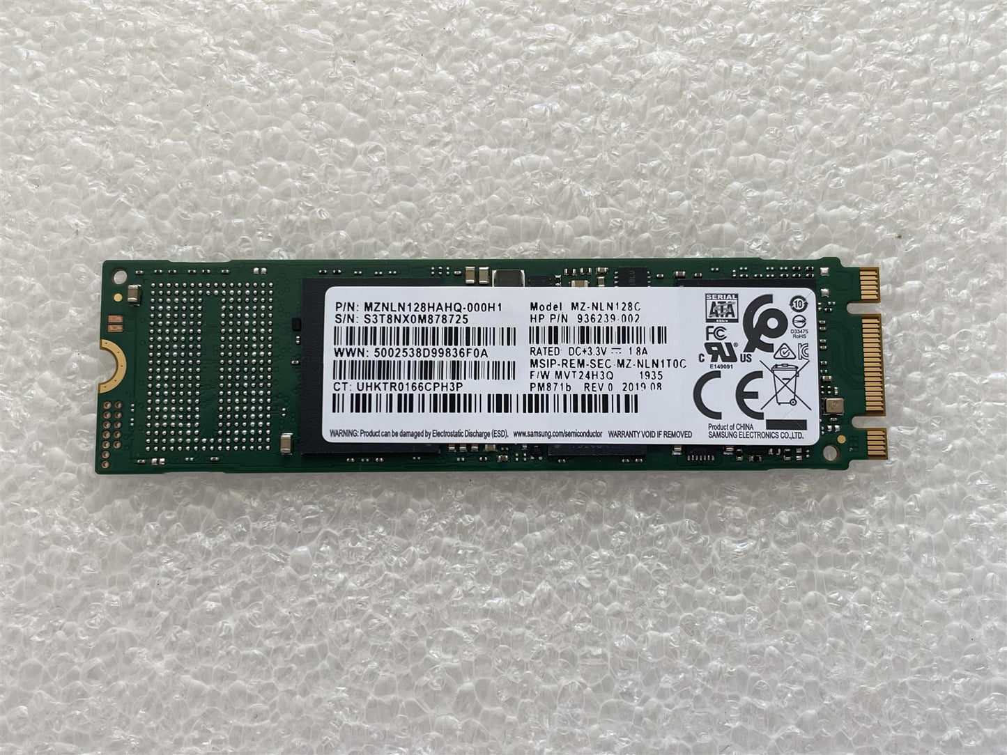 For Hp L62285-001 Samsung PM871b MZNLN128HAHQ SSD M.2 Solid State Drive NEW