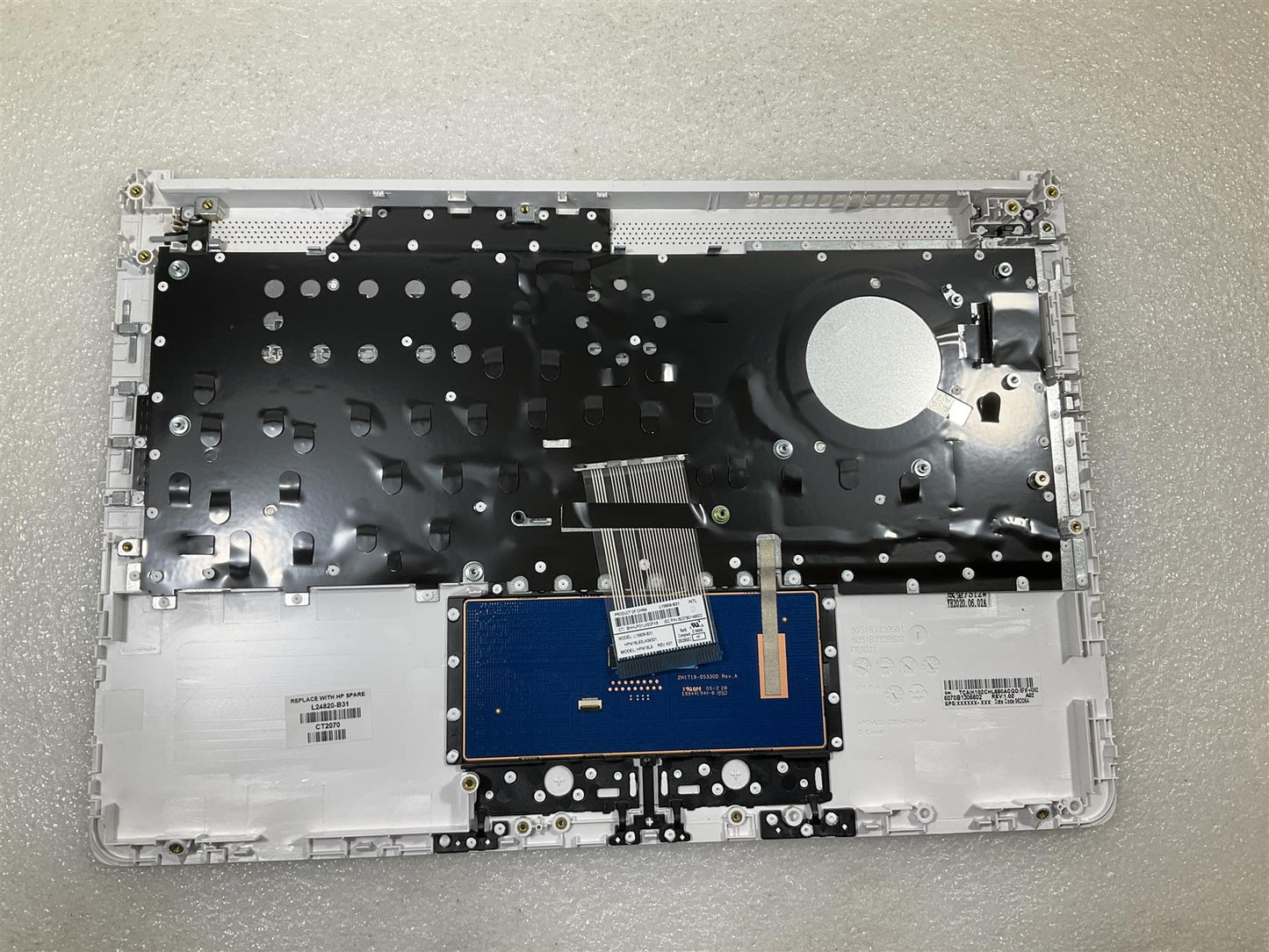 HP 14Z-DK 14S-DK 14-DK L26982-B31 L24820-B31 US int. English International also named dutch Palmrest Keyboard