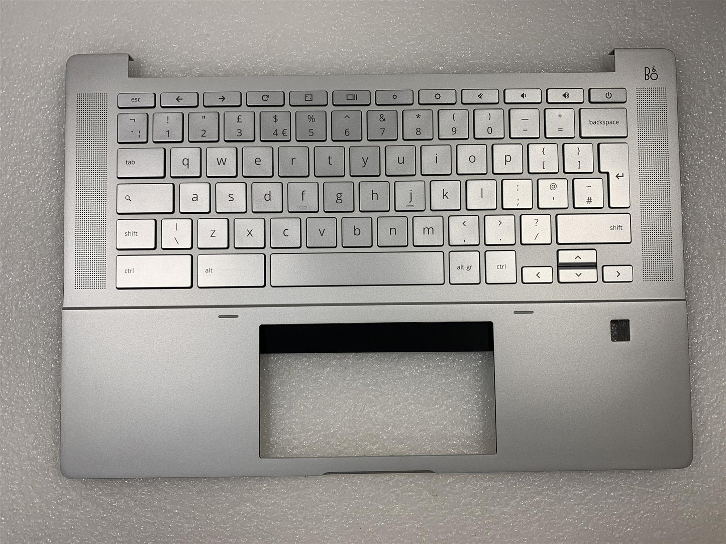 HP Pro c640 Chromebook M03454-031 English UK Keyboard England Palmrest Top Cover Top Case Silver Casing Cover BRAND NEW Original Genuine Product