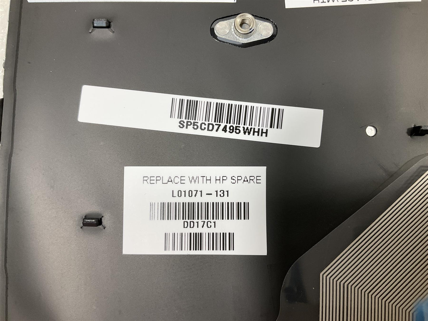 HP MT21 MT31 ProBook 430 G5 L01071-131 Portuguese Portugal Backlight Keyboard