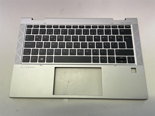 For HP EliteBook x360 830 G8 M03903-141 Palmrest Top Cover Keyboard Turkish NEW