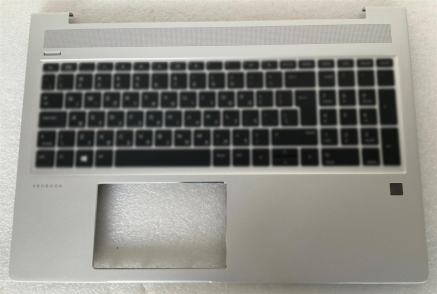 HP ProBook 450 455 455R G6 G7 L45091-031 UK English Keyboard Palmrest Sticker
